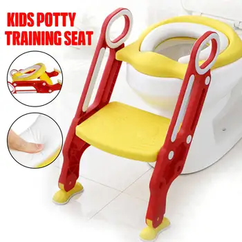 

Adjustable Ladder Folding Baby Potty Infant Kids Toilet Training Seat Portable Urinal Potty Training Seats For Children