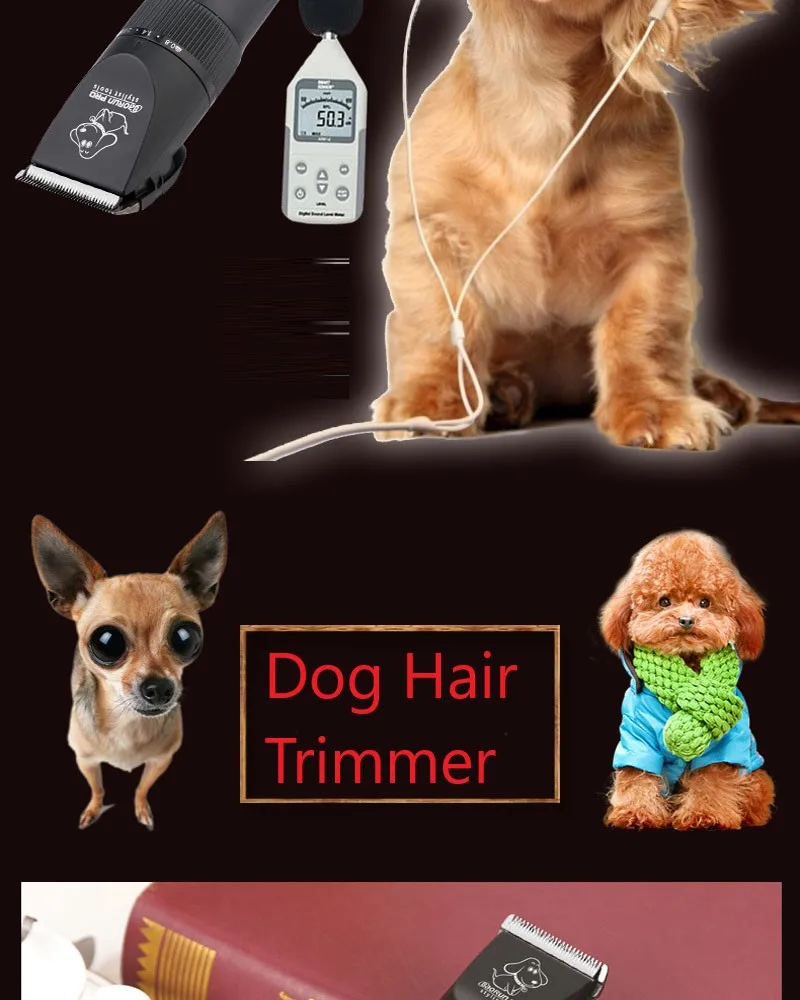 Профессиональная Машинки для стрижки собак BaoRun P7 электрическая машинка для стрижки волос, машинка для стрижки волос, машинка для стрижки Уход за лошадьми домашних животных Машинка для стрижки 110 V-240 V