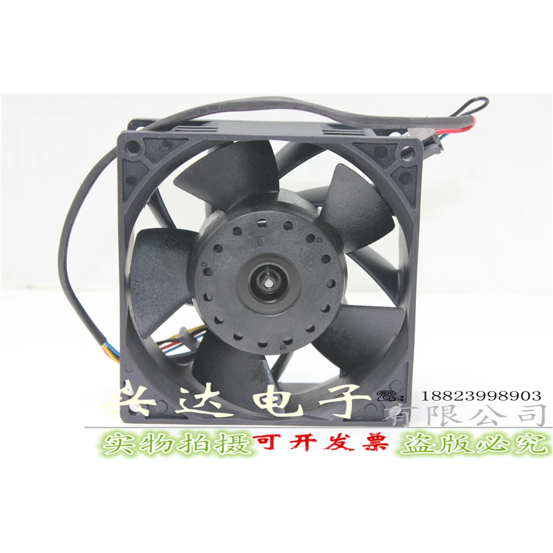 Ventilateur de voiture 12V, 4,50 a, 9CM, 9038, 4 lignes, pressurisation violente