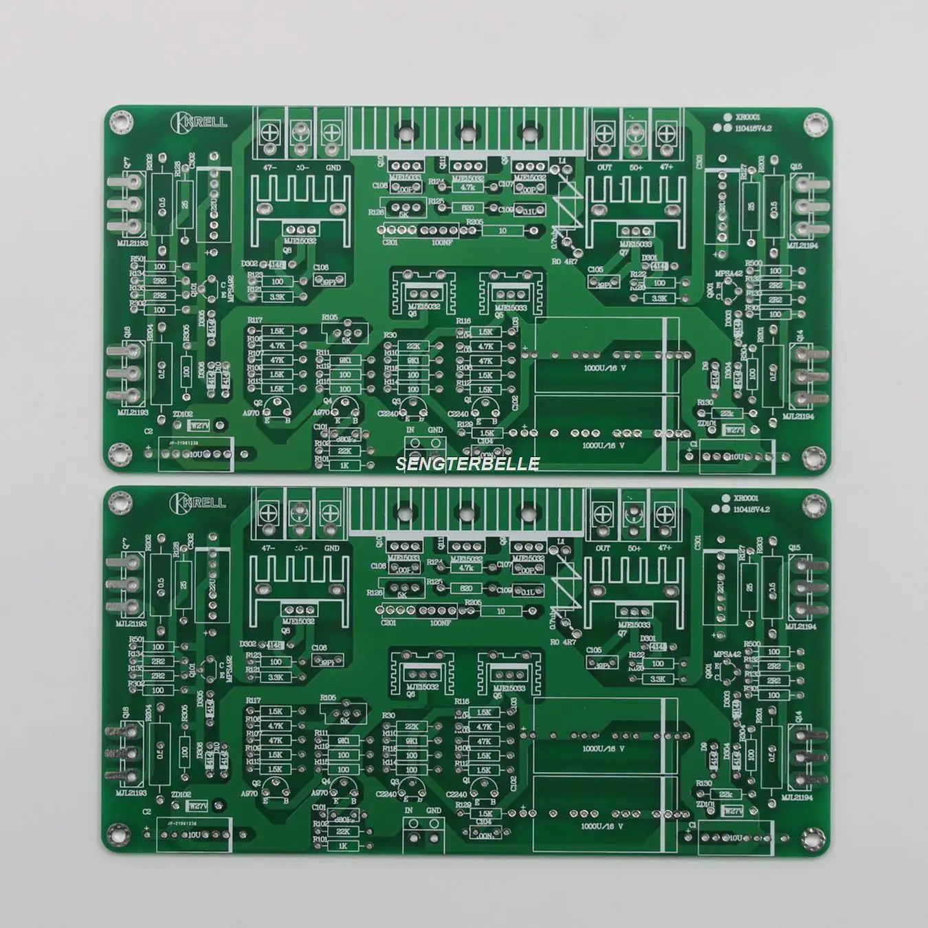 

HiFi One Pair KSA50 KRELL50 Stereo Power Amplifier Board PCB