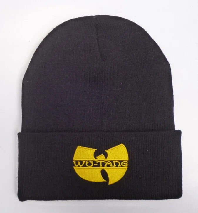 Высокое качество, WU TANG CLAN, мужские шапки, унисекс, зимняя теплая Повседневная шапка, женская шапка, хип-хоп, черный вязаный берет, Лыжная шапка