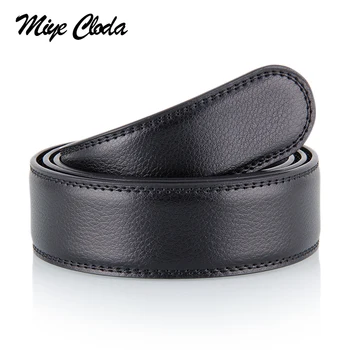 

Men's two-layer leather 3.5 leather belt with body men's belt with automatic buckle headless cowhide belt