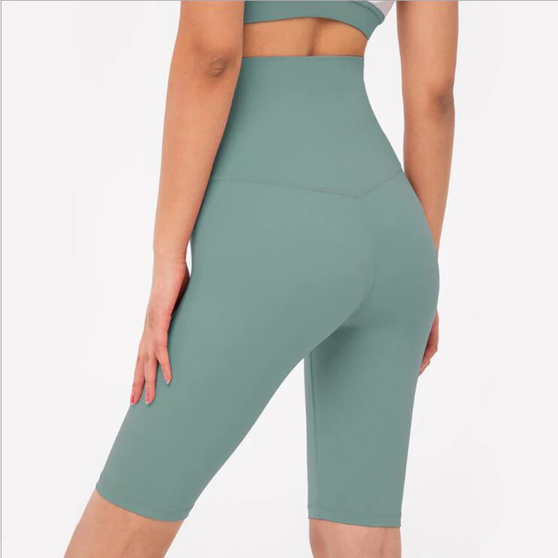 Woman High Waist Energy Yoga Shorts Seamless Hip-up Tight Elastic Sport Short-pants Summer Gym Fitness leggings sports shorts,running shorts,yoga shorts,sports leggings,sports pants,yoga leggings,workout shorts,seamless shorts,fitness leggings