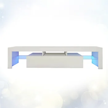 

1pc Large 200CM LED TV Stand Durable TV Cabinet Holder Modern TV Rack for Indoor Home