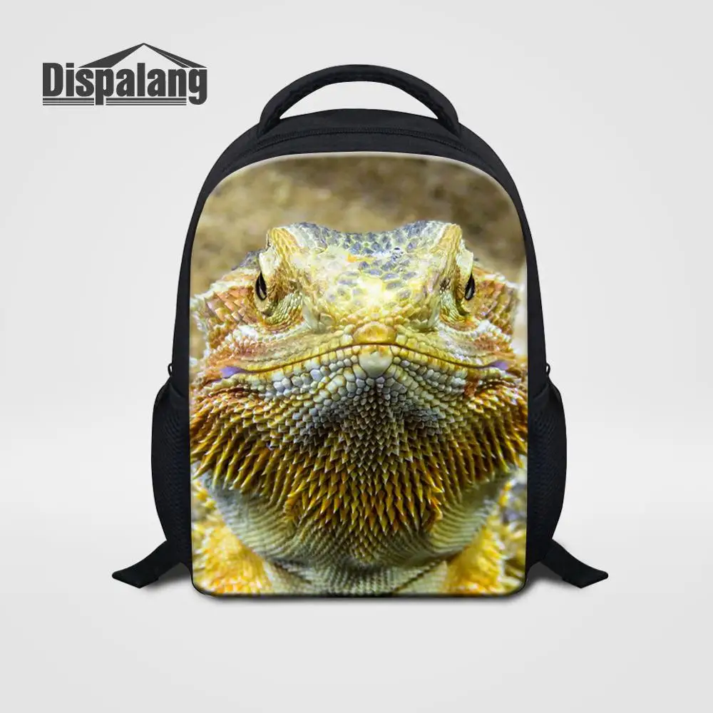 Backpack20 Dispalang школьный рюкзак для мальчиков 12 дюймов Мини милый рюкзак с принтом ящерица для мальчиков Детский рюкзак - Цвет: Backpack20
