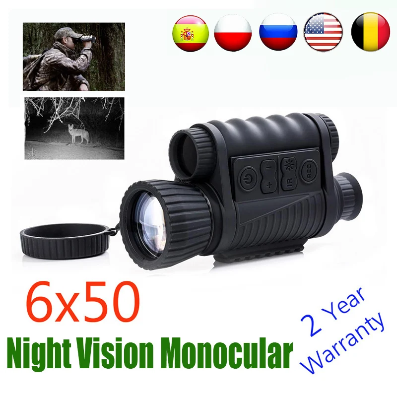 US $148.74 Wg650 Night Vision Monocular Night Hunting Scope Sight Riflescope Night Vision Telescope Optical Night Sight Free Ship
