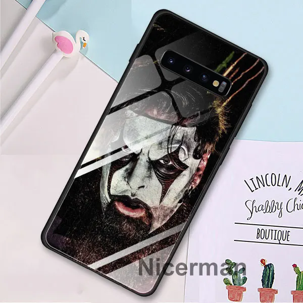 14 Чехлы из закаленного стекла Slipknot Clown Corey Taylor для samsung Galaxy S10 S8 S9 Plus S10e Note 9 10 Plus A50 A30 - Цвет: 14