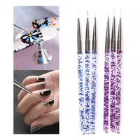 Nail Art Tools Varnish Uv Gel Polish Dotting Tools Rhinestone Picker Manicure Drawing Painting Pen Nail Markers Pencil Kit 3Pcs 1