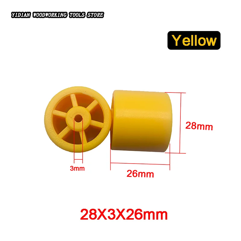 Plastic Roller Bracket Roller for Conveyor/supporting Wheel for Conveyor Edgebanding Machine Parts BKR008