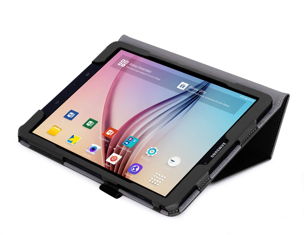 Чехол для планшетов из искусственной кожи s для samsung Galaxy Tab S3 9,7 T820 T825, чехол для планшета с откидной подставкой и держателем для ручек и отделениями для карт