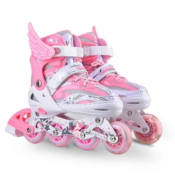 

Children's Skates Men And Women Double Row Roller Skates Beginner Students Outdoor Sports Inline Skates