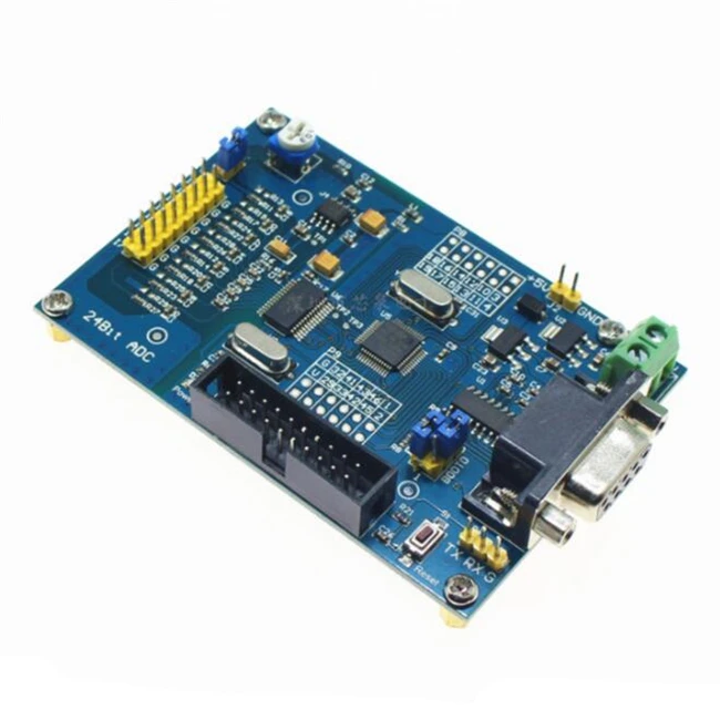 Высокоточный модуль сбора ADS1256+ STM32F103C8T6 Промышленный контроль развитие обучение доска/завод деталя 24-битный АЦП блок питания