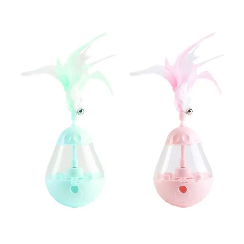 Интерактивные игрушки для кошек с пером, лучшие яркие игрушки для кошек