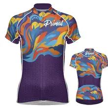 PRIMAL для женщин Велоспорт Джерси Лето короткий рукав MTB велосипедная одежда велосипед Топ рубашка быстросохнущая Ropa Майо Ciclismo велосипедная одежда