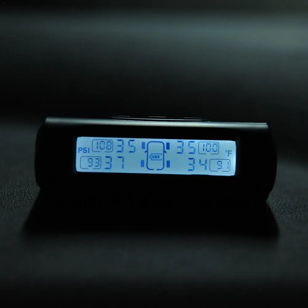 Solar Car Tire Pressure Detection System