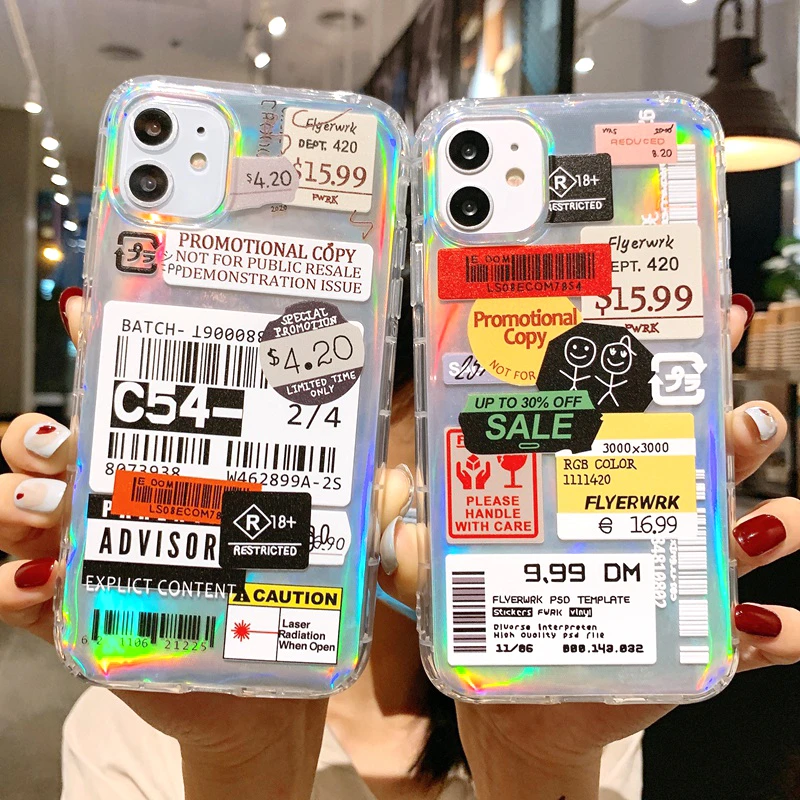 Stickers for clear iphone case Clearance