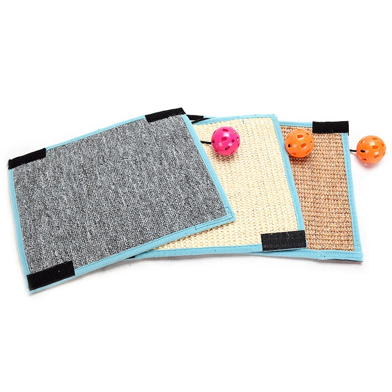 

Natural Sisal Cat Scratching Post Mat Board Pad Mats Toy Climbing Tree Litter Mat Lounger Pet