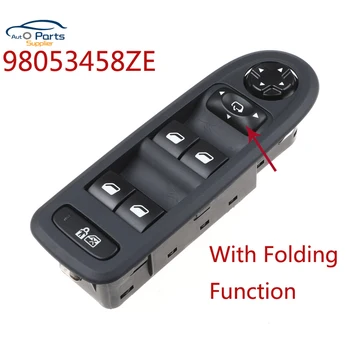

Front Left Side 98053458ZE Electric Power Window Regulator Master Switch Folding For Citroen c5 Peugeot 408 508 Black Beige