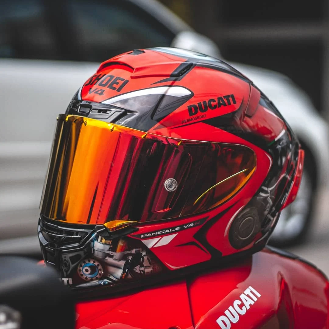 Ducatii Full Face Motorcycle Helmet X14 