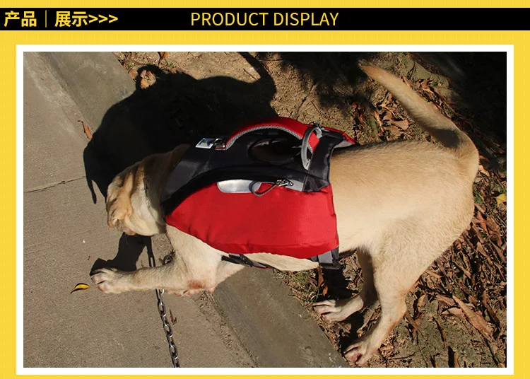 Pet Nursing Swimming Life Jacket Even Dog Backpack Dual Purpose New Style Pet Bag And Medium-sized Dog Backpack a Generation of