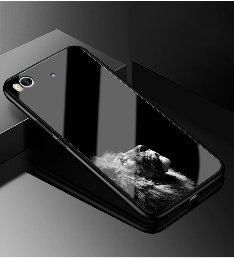 Для Xiaomi mi 5 mi 5 чехол из закаленного стекла твердая задняя крышка чехол для Xiaomi mi 5s Мягкий бампер для Xiaomi mi 5S плюс милые Чехлы для телефона
