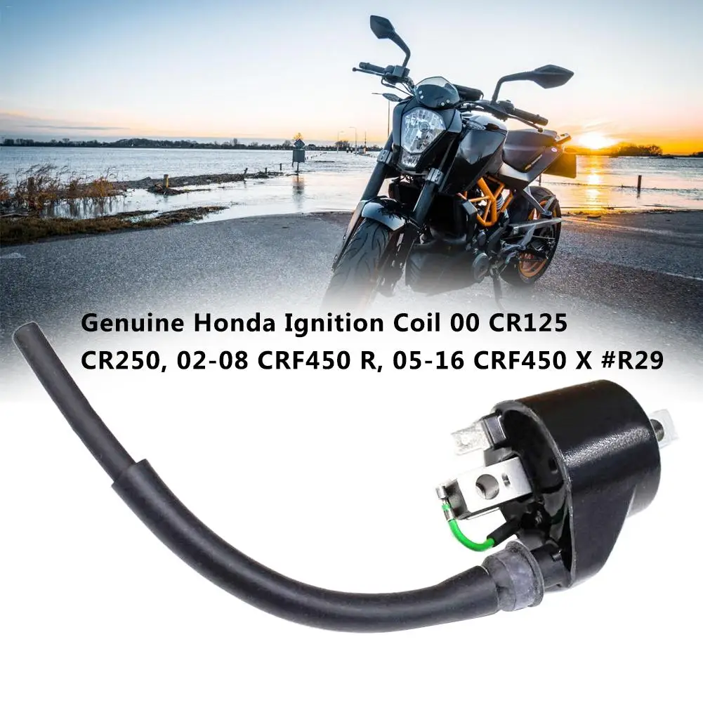 

Ignition Coil for HONDA CR125 CR250, 02-08 CRF450 R, 05-16 CRF450 X #R29