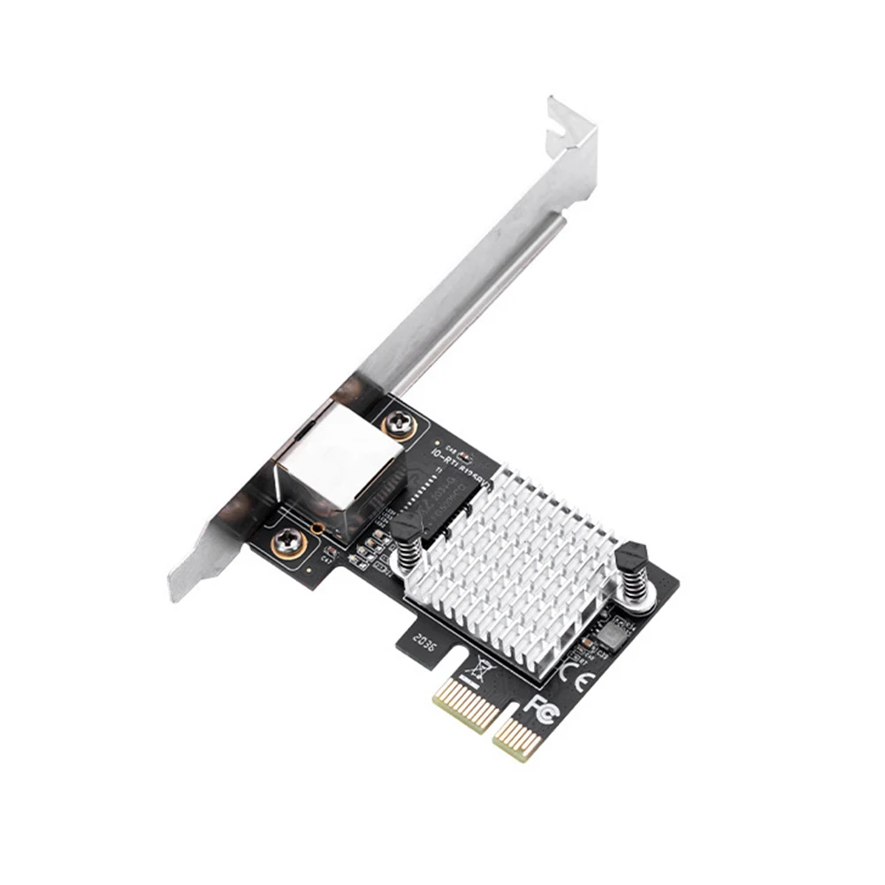Сетевой адаптер PCIe 2 5G 2500M/1000Mbps RJ45 проводная сетевая карта PCI Express Gigabit Ethernet Lan