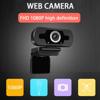 

Web Camera with Microphone FHD1080p High Definition 1920*1080 30fps Webcam USB 90° Wide Angle