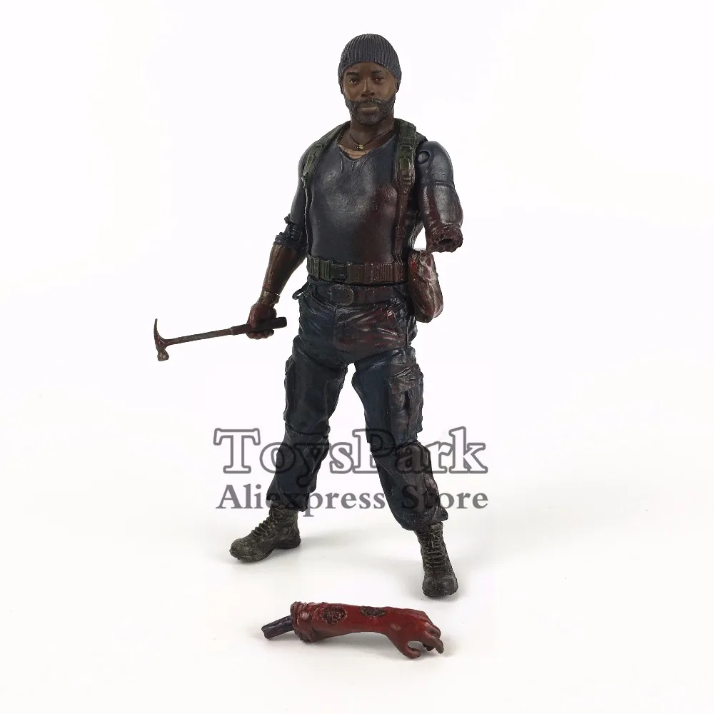 

2017 The Walking Dead 5" Tyreese Bltten Bloody Action Figure McFarlane AMC TV Series 8 Exclusive Collectible Toys Doll