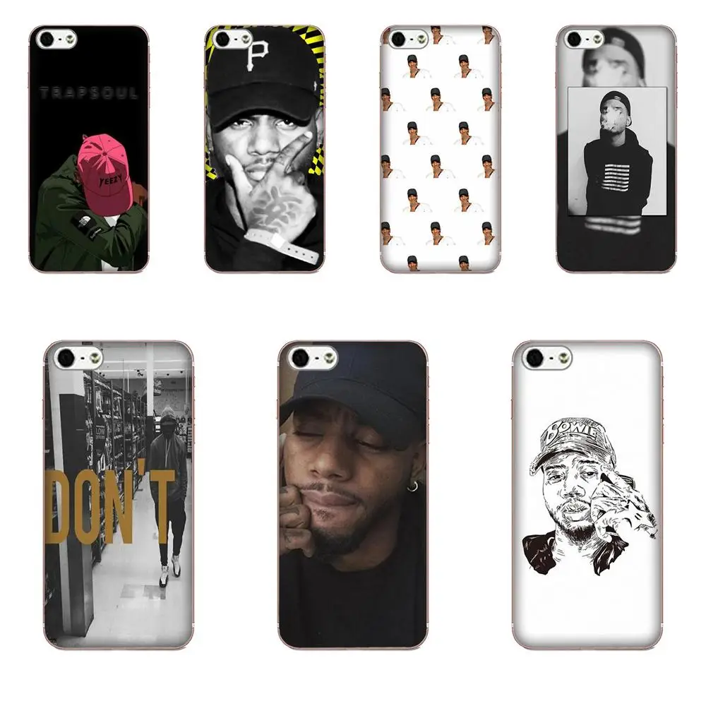 Мягкий Силиконовый ТПУ Прозрачный чехол для мобильного телефона Bryson Tiller Xiaomi Redmi