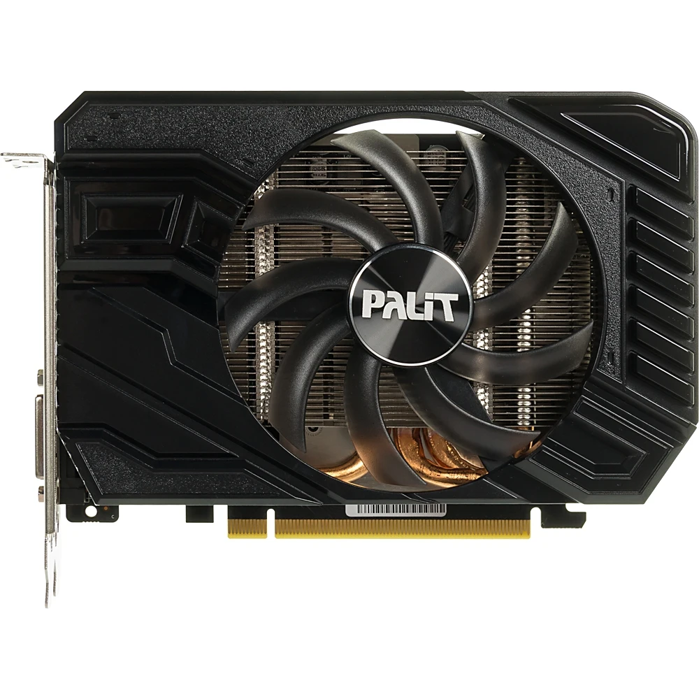 Graphics Card Palit PCI-E PA-GTX1660Ti STORMX 6G NV GTX1660TI 6144 MB 192b GDDR6 1500/12000 DVIx1/HDMIx1