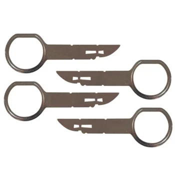

4pcs/set Accessories Stainless Steel Stereo Repair Radio CD Universal Auto Removal Tool Car Professional Durable For Mercedes