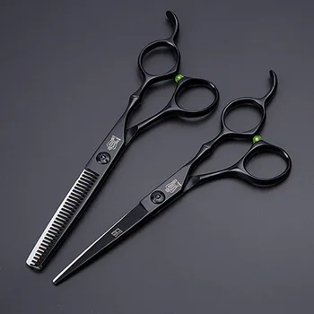 

Professional 6 Inch Hair Cutting Scissor Stainless Steel Barber Salon Thinning Tools for Hairdressing