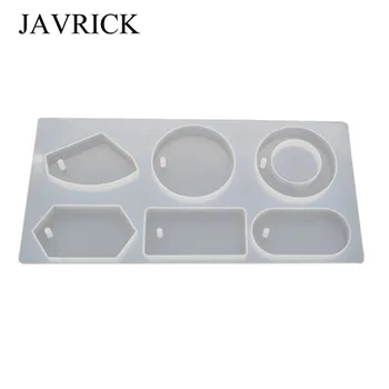 

DIY Craft Transparent Silicone Mold Necklace Pendant Resin Mould