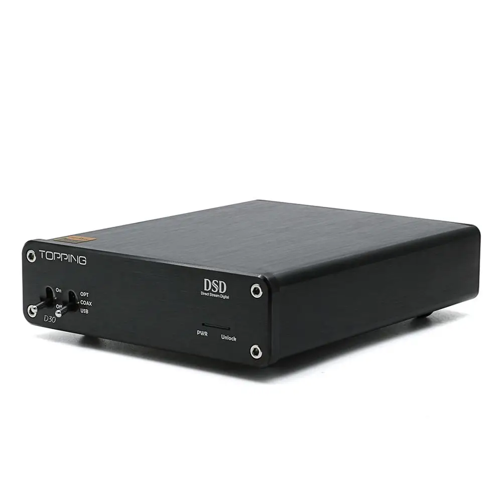 TOPPING D30 HiFi DAC аудио конвертер CS4398 USB XMOS ЦАП 24Bit 192 кГц коаксиальный оптоволоконный Декодер Усилитель