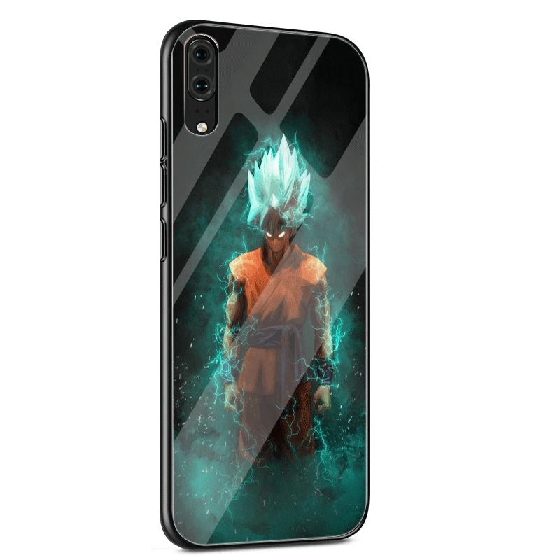 G2 Чехол для телефона из стекла ТПУ для huawei P10 P20 P30 Lite Pro P Smart mate 10 20 Lite Y6 Y9 Honor 7A 8X9 10 чехол с драконом шариком Z-2 оболочки - Цвет: G2
