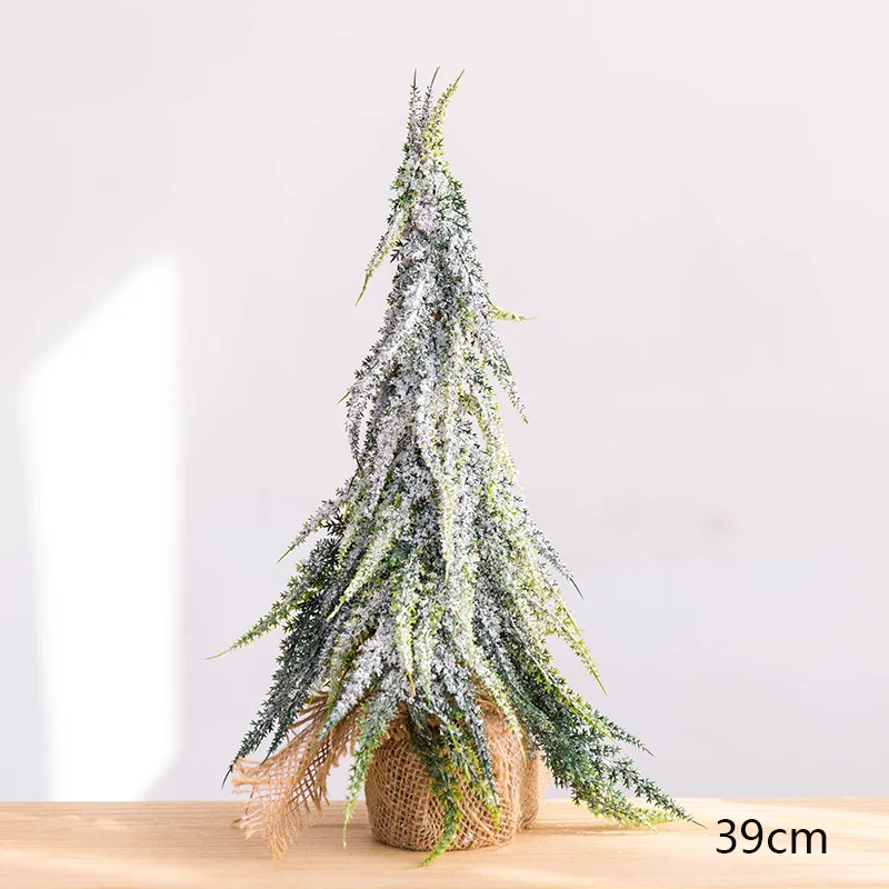 39x20cm Рождественская елка Праздничная Вечеринка день рождения стол искусственный Декор 20 29 36 80 см сосны рождественские украшения детский фестиваль подарок - Цвет: 39x20cm