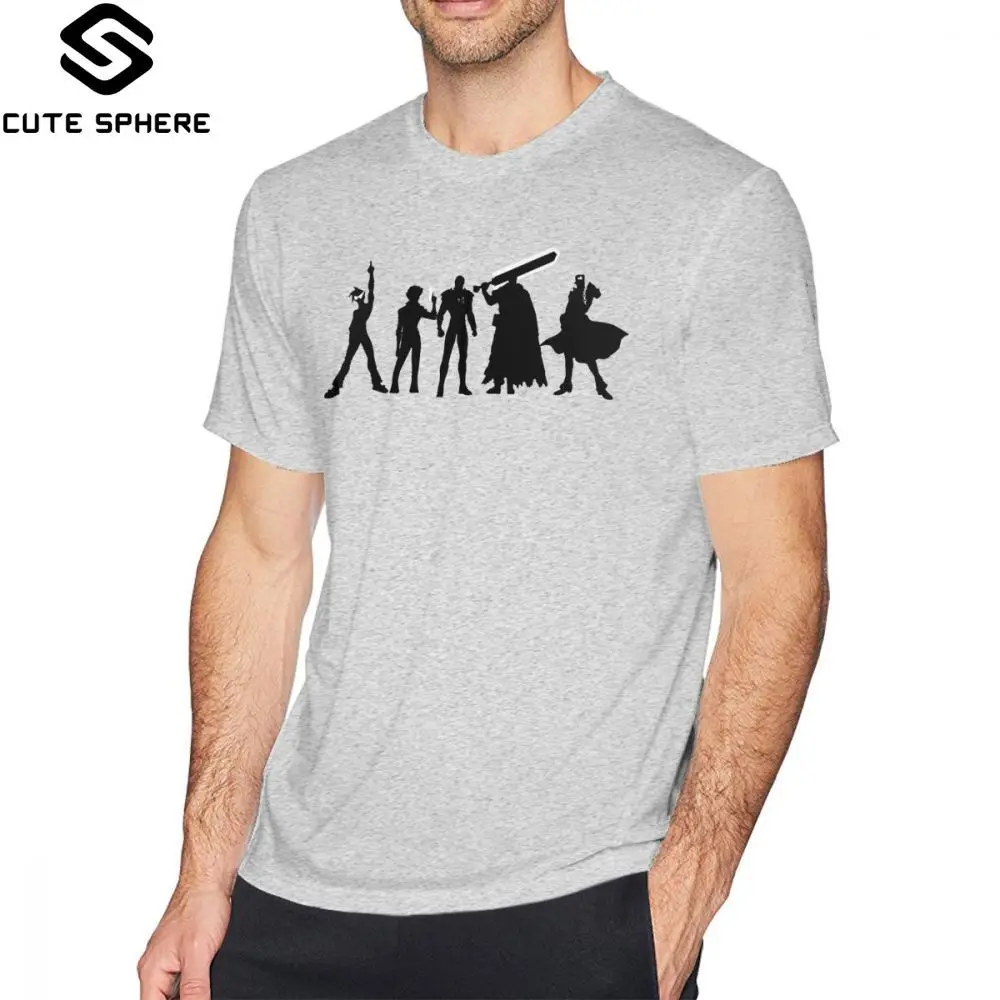 

Guts T Shirt Manime T-Shirt 100 Cotton Print Tee Shirt Oversize Man Fashion Awesome Short Sleeve Tshirt