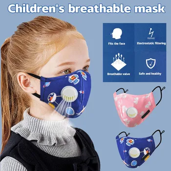 

Kids Reusable Cute Cartoon Dustproof PM2.5 Pollution Respirator Cover Masks Baby Protective Mask Mouth Masks mascarillas