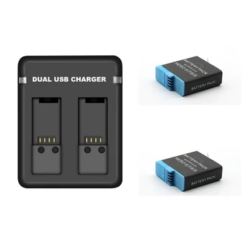 

New 1220mAh Rechargeable Li-ion Battery Pack For GoPro Hero 8 Hero 7 Hero 6 Hero 5 AHDBT-801 Batteria Charger Camera Accessories