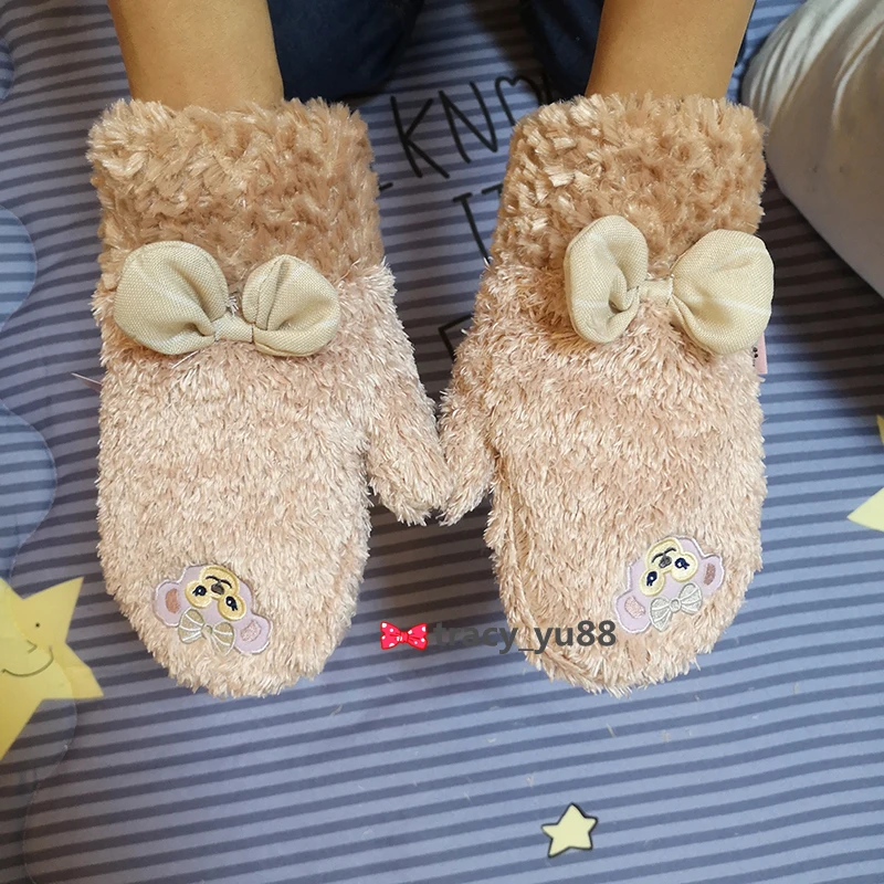 IVYYE Duffy shelliemei модные аниме HGloves хлопковые теплые пушистые зимние перчатки Плюшевые Варежки Унисекс новые подарки на день рождения