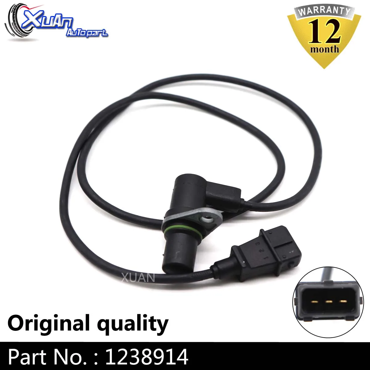 Xuan Crankshaft Position Sensor Cps 1238914 For Vauxhall Opel Astra