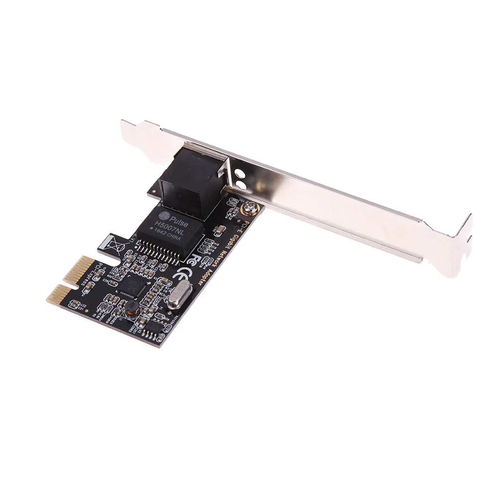 Подключи и играй PCI Express конвертер компьютер высокоскоростной Gigabit Ethernet LAN сетевой адаптер части один порт для ПК ноутбука