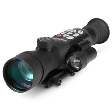 Pırıltılı tam renkli gece görüşlü teleskop monoküler Nightshot görüş kapsamı dijital telemetre balistik bilgisayar kapsamı Wifi GPS