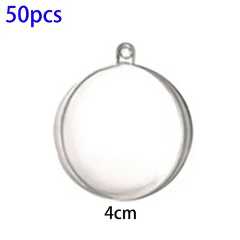 

20/50Pcs Christmas Tree Balls Small Bauble Hanging Home Party Ornament Decor