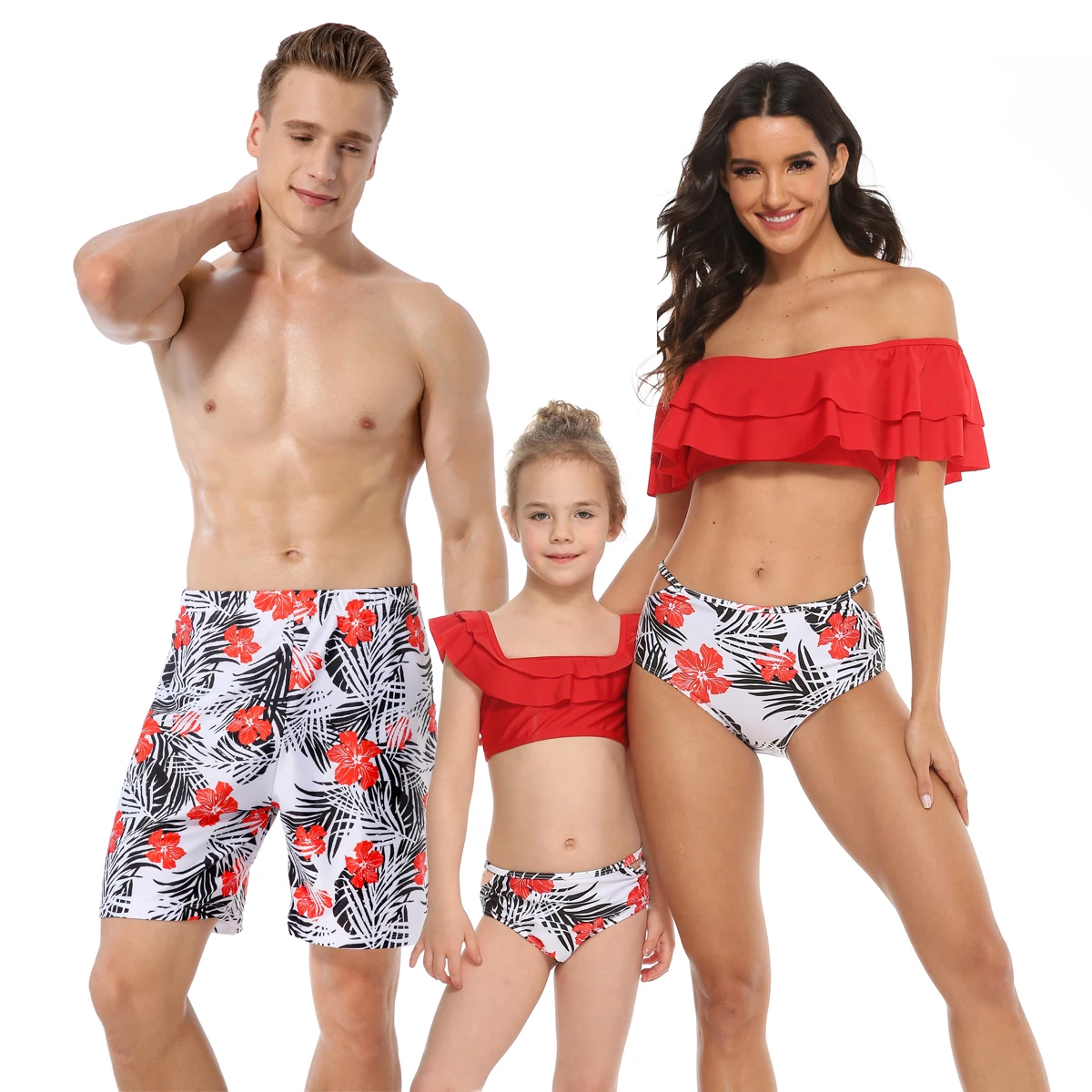 Family Look Leaf Ванна Подходит Mother Daughter Matching Купальник мамочку и Me Купальники Одежда