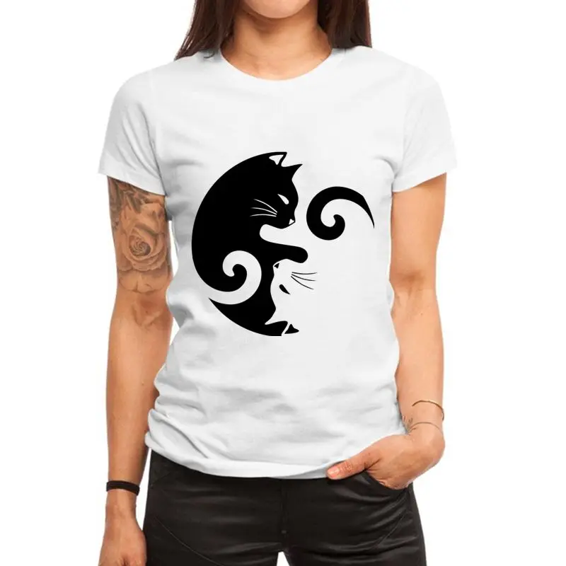 New Fashion Funny Print Women t shirt harajuku Short Sleeve O Neck tshirt Female White Tops Tee Shirt