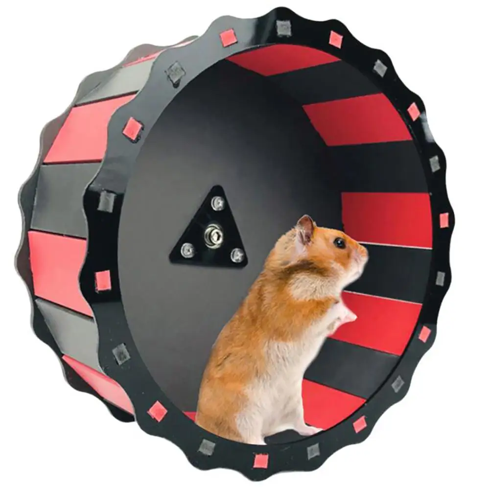 New  19CM Small Pets Hamster Wheel Silent Roller Running Sports Round Wheel Pet Supplies Exercise Wheel 