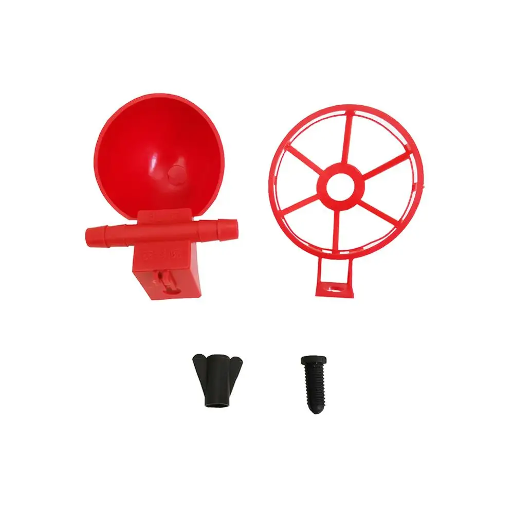 

15PCS Chicken Quail Waterer With Net Poultry Animal Feeder Automatic Birdhouse Poultry Water Feeder Farm Feeding Tool