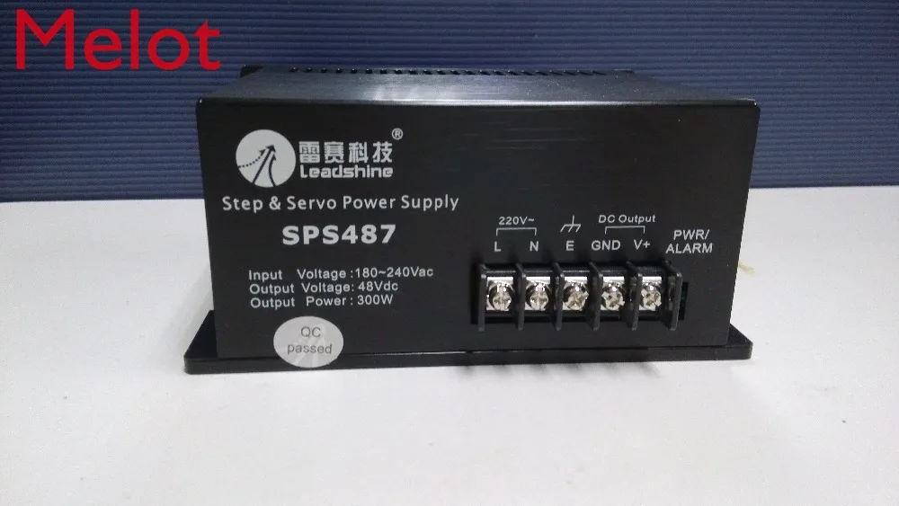

Leadshine Regulated Switching Power Supply SPS487 with 48VDC / 300W output